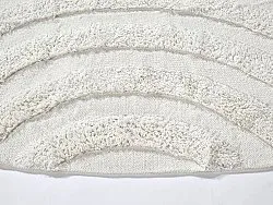 Kerek szőnyeg - Everly Natural Cotton Shaggy (offwhite)
