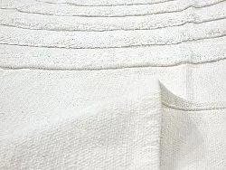 Kerek szőnyeg - Everly Natural Cotton Shaggy (offwhite)