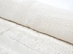 Kerek szőnyeg - Fallon Natural Cotton Shaggy (offwhite)