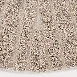 Kerek szőnyeg - Farley Natural Cotton Shaggy (bézs)