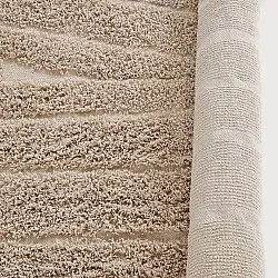 Kerek szőnyeg - Farley Natural Cotton Shaggy (bézs)