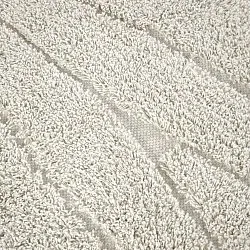 Kerek szőnyeg - Farley Natural Cotton Shaggy (piszkosfehér)