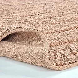 Kerek szőnyeg - Farley Natural Cotton Shaggy (rózsaszín)