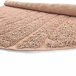 Kerek szőnyeg - Farley Natural Cotton Shaggy (rózsaszín)