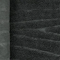 Kerek szőnyeg - Farley Natural Cotton Shaggy (fekete)