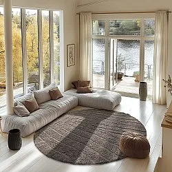 Kerek szőnyeg - Farley Natural Cotton Shaggy (tópszín)