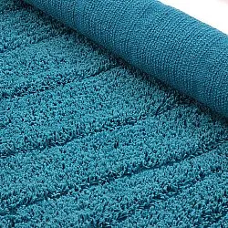 Kerek szőnyeg - Farley Natural Cotton Shaggy (türkiz)