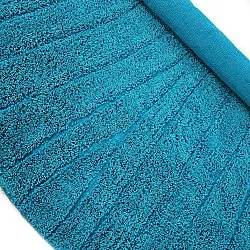 Kerek szőnyeg - Farley Natural Cotton Shaggy (türkiz)