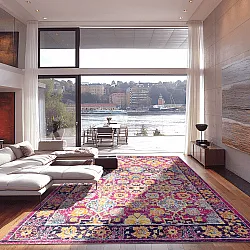 Wilton szőnyeg - Fernana (rózsaszín/többszínű)