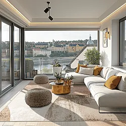 Wilton szőnyeg - Fia (rózsaszín/multi)