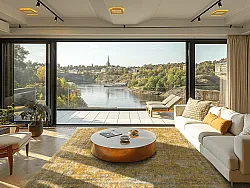 Wilton szőnyeg - Gombalia (sárga)