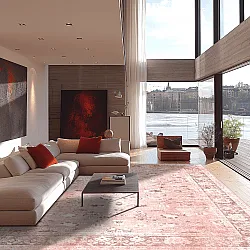 Wilton szőnyeg - Gombalia (rózsaszín)