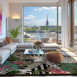 Wilton szőnyeg - Panthera (sokszínű)