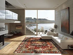 Wilton szőnyeg - Idri (piros/többszínű)