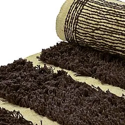 Shaggy szőnyeg - Ikara Natural Cotton Shaggy (barna)