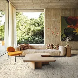 Shaggy szőnyeg - Ikara Natural Cotton Shaggy (krém)