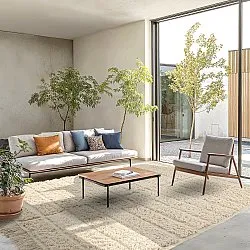 Shaggy szőnyeg - Ikara Natural Cotton Shaggy (krém)