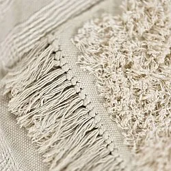 Shaggy szőnyeg - Ikara Natural Cotton Shaggy (krém)