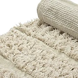 Kerek szőnyeg - Ikara Natural Cotton Shaggy (krém)