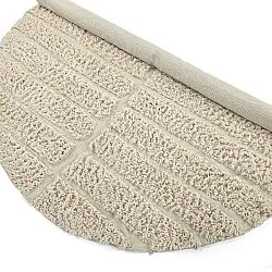Kerek szőnyeg - Ikara Natural Cotton Shaggy (krém)