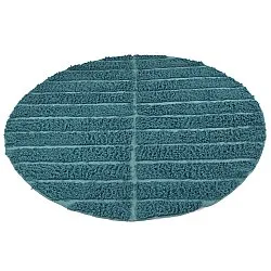 Kerek szőnyeg - Ikara Natural Cotton Shaggy (türkiz)