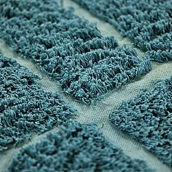 Kerek szőnyeg - Ikara Natural Cotton Shaggy (türkiz)