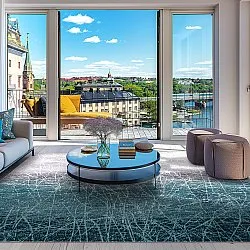 Wilton szőnyeg - Jervis (türkiz)