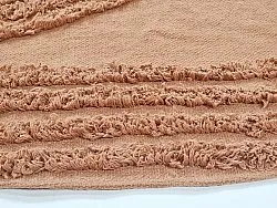 Kerek szőnyeg - Jovie Natural Cotton Shaggy (terrakotta)