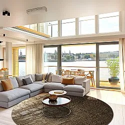 Kerek szőnyeg - Junes (arany)