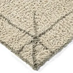 Shaggy szőnyeg - Kairi Natural Cotton Shaggy (bézs/taupe)