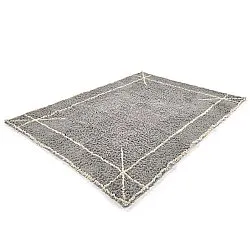 Shaggy szőnyeg - Kairi Natural Cotton Shaggy (szürke/bézs)