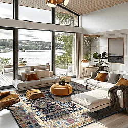 Wilton szőnyeg - Kayaköy (többszínű)