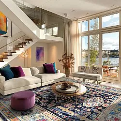 Wilton szőnyeg - Kayaköy (többszínű)