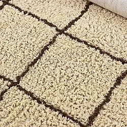 Shaggy szőnyeg - Lana Natural Cotton Shaggy (bézs/barna)