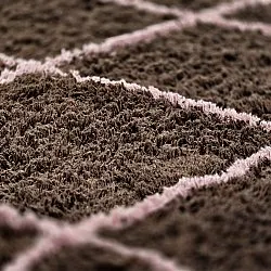 Shaggy szőnyeg - Lana Natural Cotton Shaggy (barna)