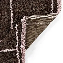 Shaggy szőnyeg - Lana Natural Cotton Shaggy (barna)