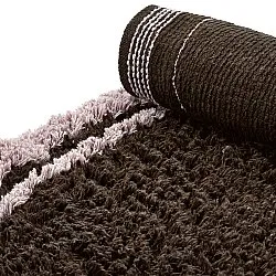 Kerek szőnyeg - Lana Natural Cotton Shaggy (barna)