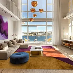 Wilton szőnyeg - Lazio (lila)