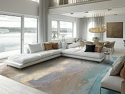 Wilton szőnyeg - Lesley (kék/szürke/türkiz)