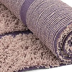 Shaggy szőnyeg - Lindley Natural Cotton Shaggy (rózsaszín/lila)