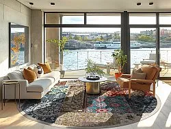 Kerek szőnyeg - Linosa (többszínű)