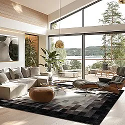 Wilton szőnyeg - Livada (fekete/többszínű)