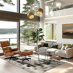 Wilton szőnyeg - Livada (fehér/többszínű)