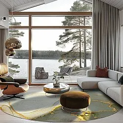 Kerek szőnyeg - Livata (többszínű)