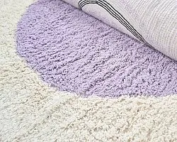 Kerek szőnyeg - Londa Natural Cotton Shaggy (többszínű)