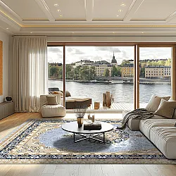 Wilton szőnyeg - Lukla (kék)