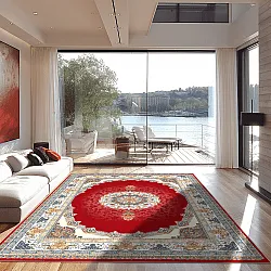 Wilton szőnyeg - Lukla (piros)