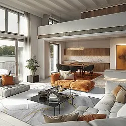 Wilton szőnyeg - Manilva (szürke/fehér/arany)