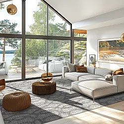 Wilton szőnyeg - Manouba (szürke)