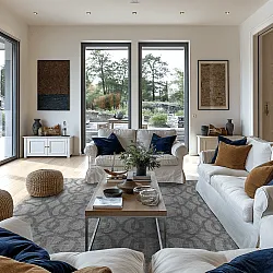 Wilton szőnyeg - Manouba (szürke)